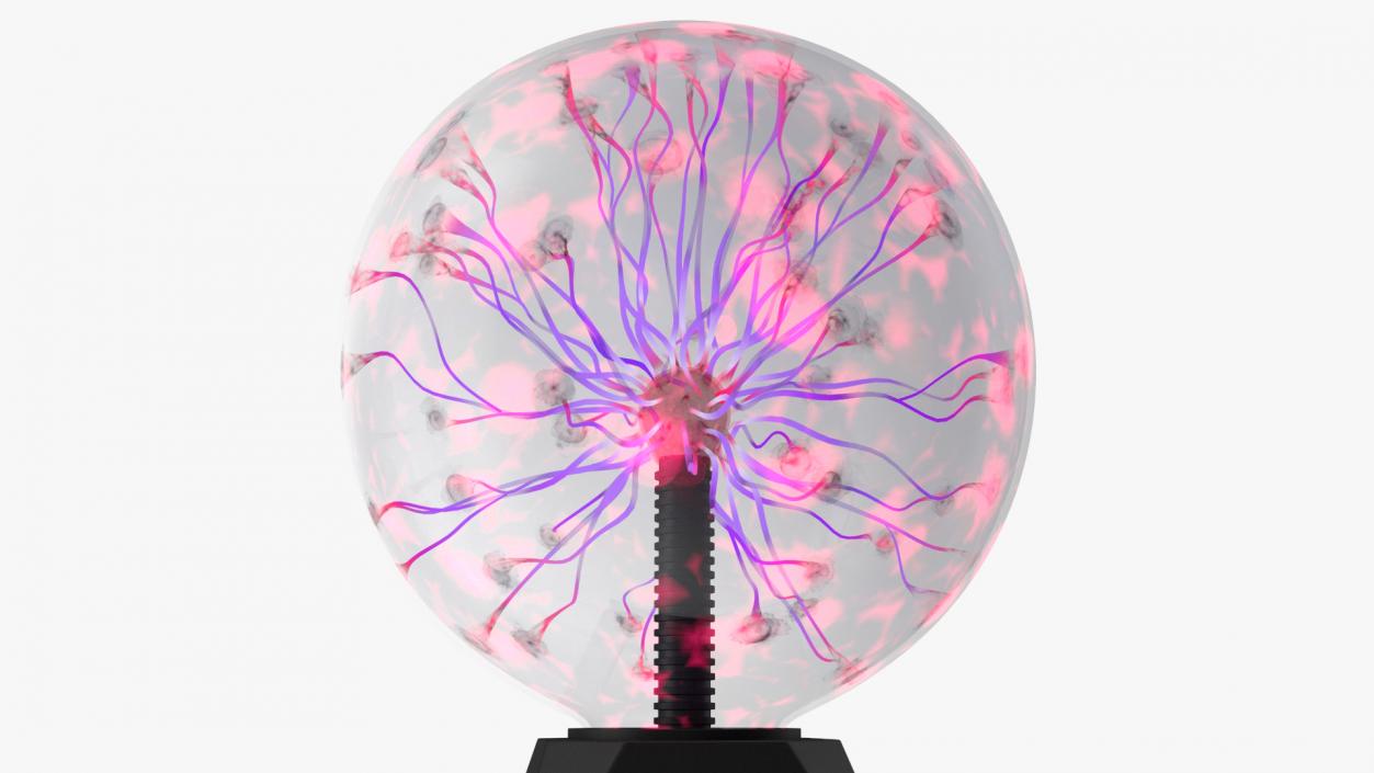 Plasma Ball Table Lamp 3D