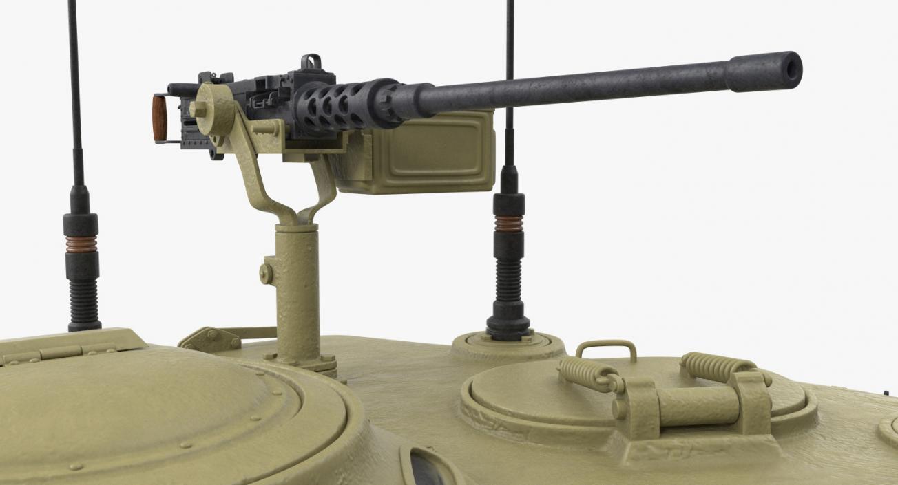 3D Heavy Tank M26 Pershing model