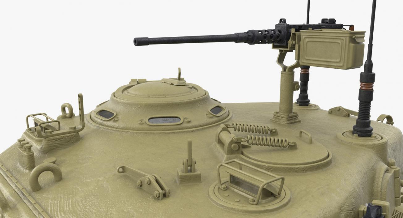 3D Heavy Tank M26 Pershing model