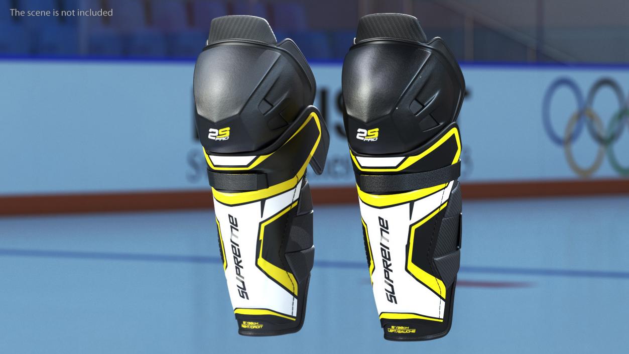 3D model Hockey Shin Pads Pro