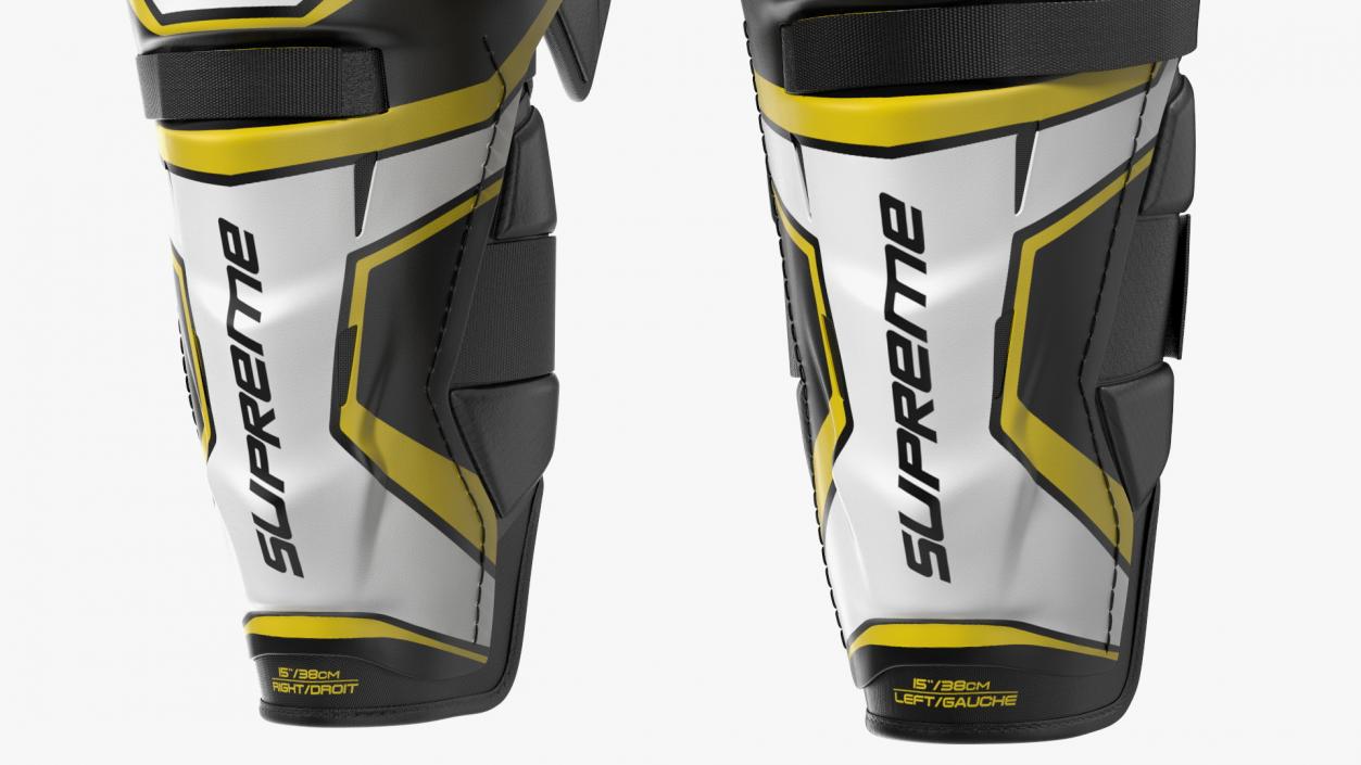 3D model Hockey Shin Pads Pro