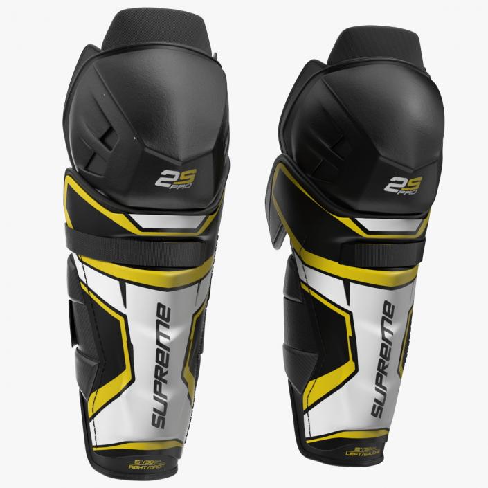 3D model Hockey Shin Pads Pro