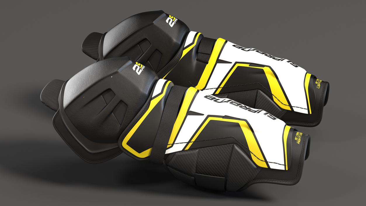 3D model Hockey Shin Pads Pro