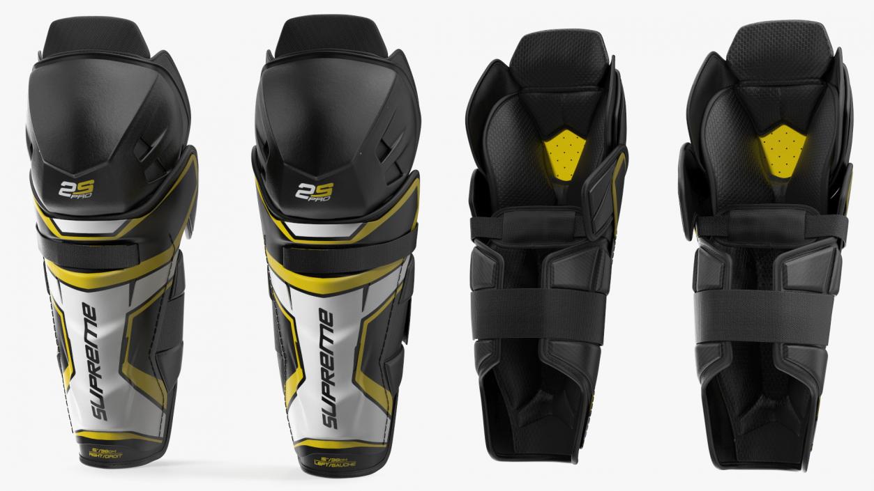 3D model Hockey Shin Pads Pro