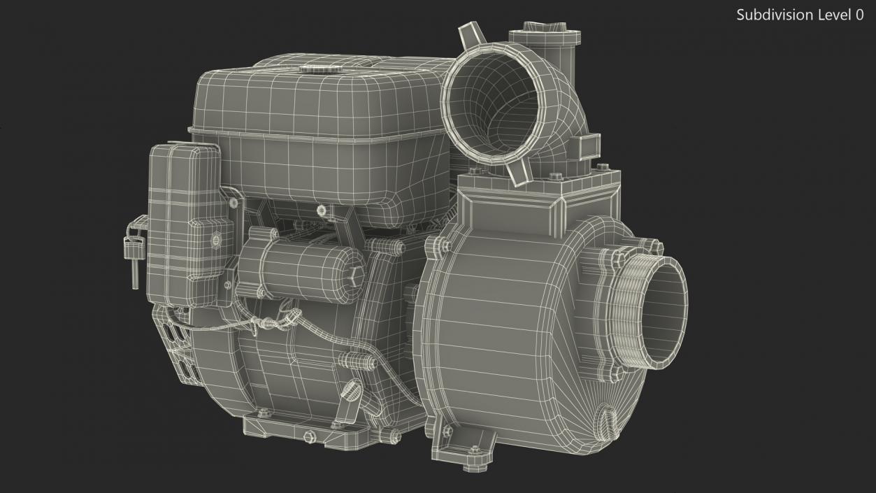 Water Transfer Pump 3D model