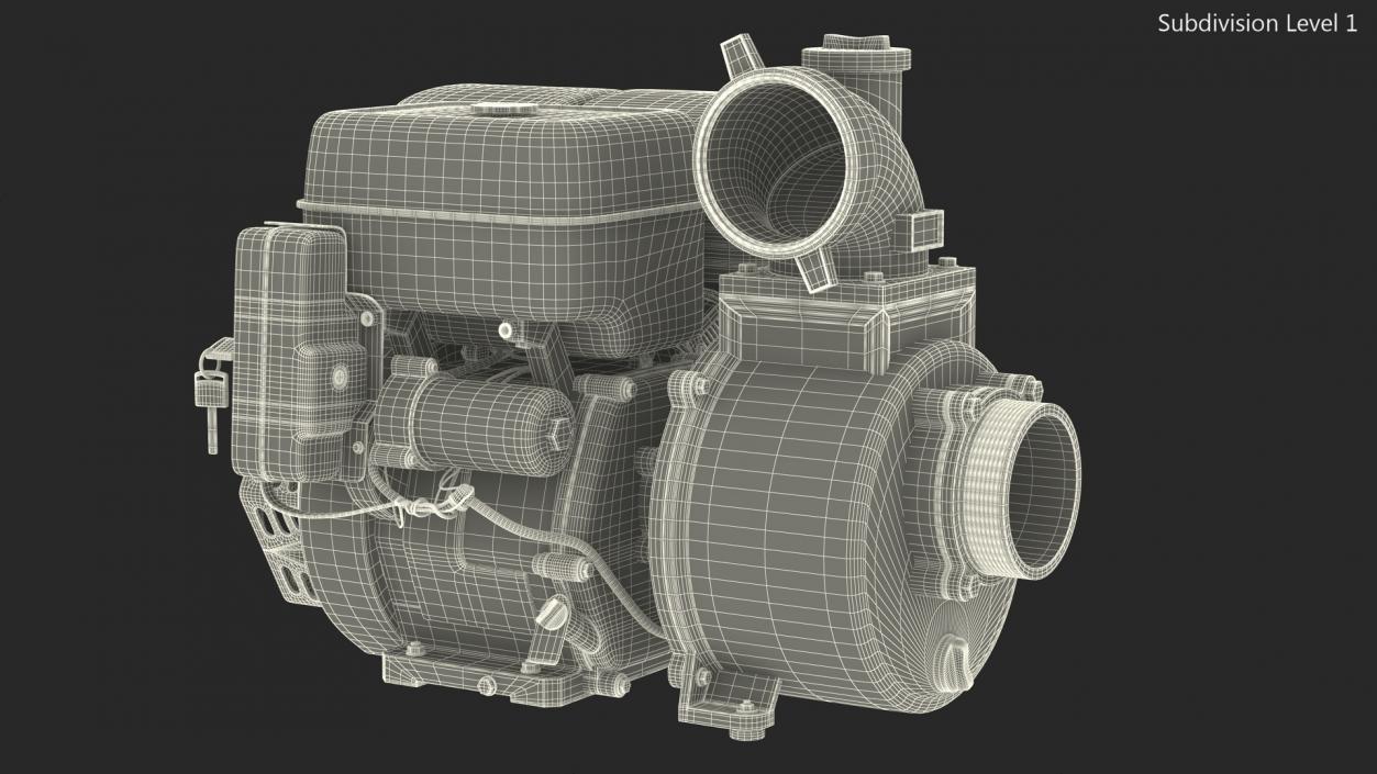 Water Transfer Pump 3D model