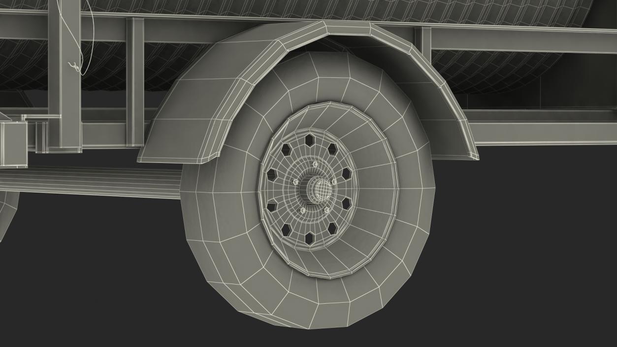 3D Culvert Style Bear Trap model