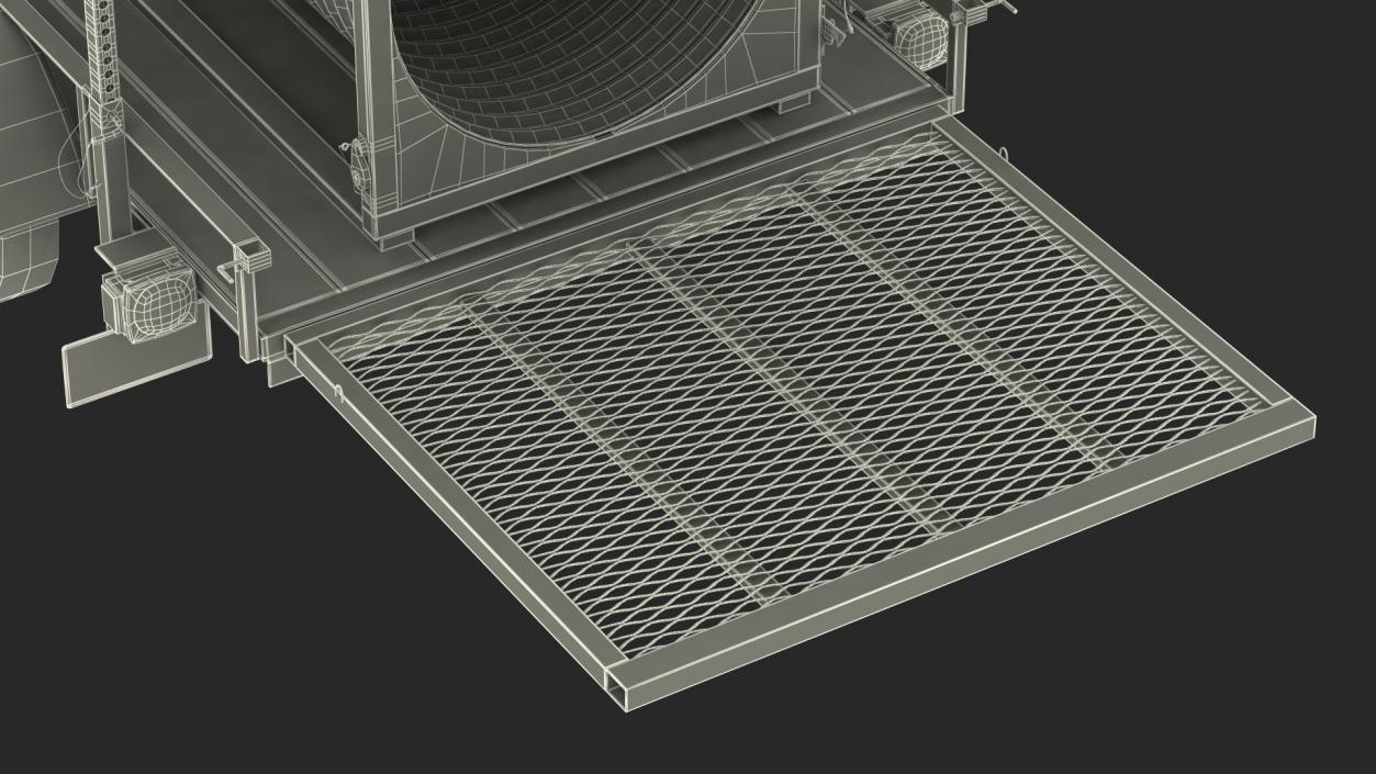 3D Culvert Style Bear Trap model