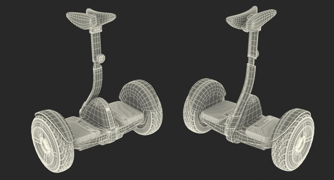 3D Electric Scooters Collection model