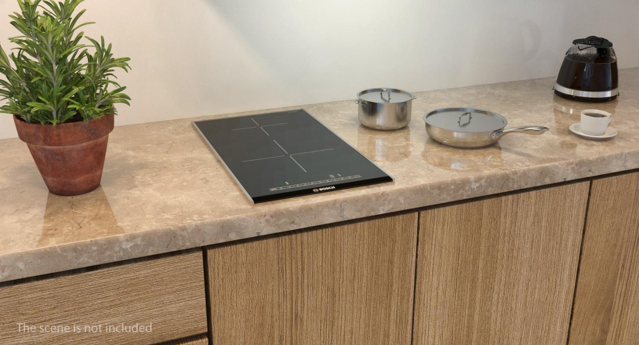 3D Electric Induction Hob Bosch model