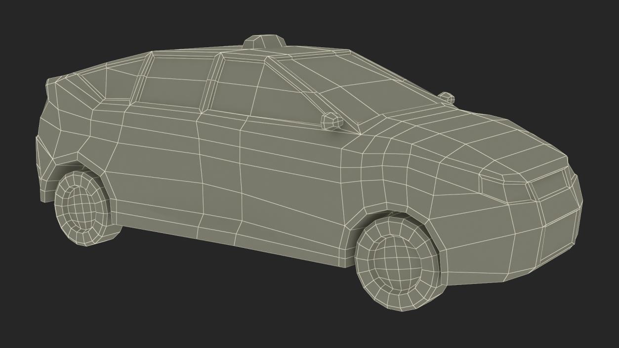 3D Low Poly Stylized Cars Collection model