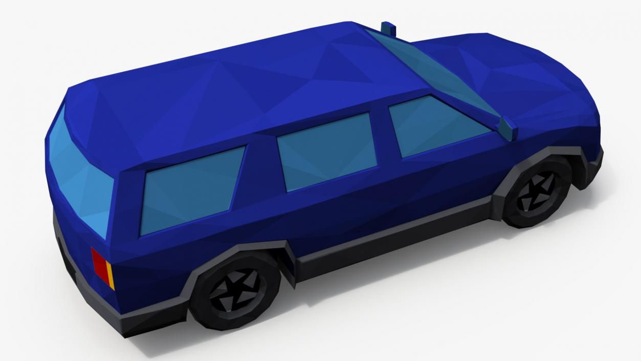 3D Low Poly Stylized Cars Collection model