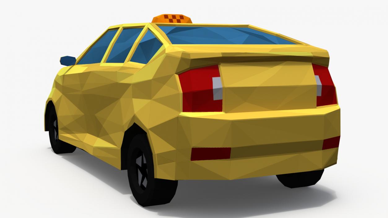 3D Low Poly Stylized Cars Collection model