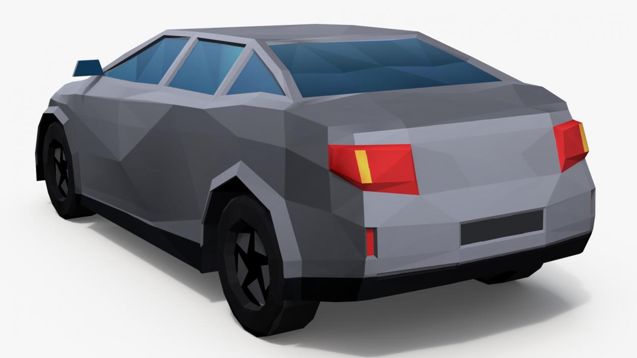 3D Low Poly Stylized Cars Collection model