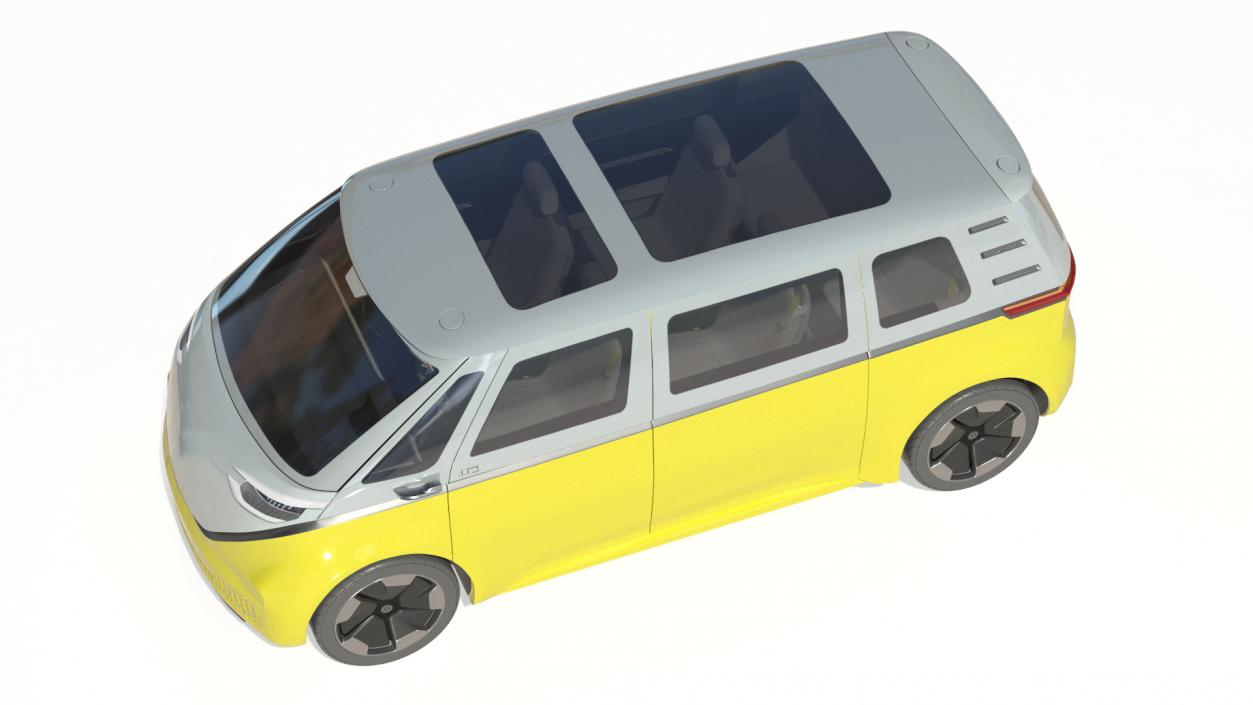 3D Electric Minivan