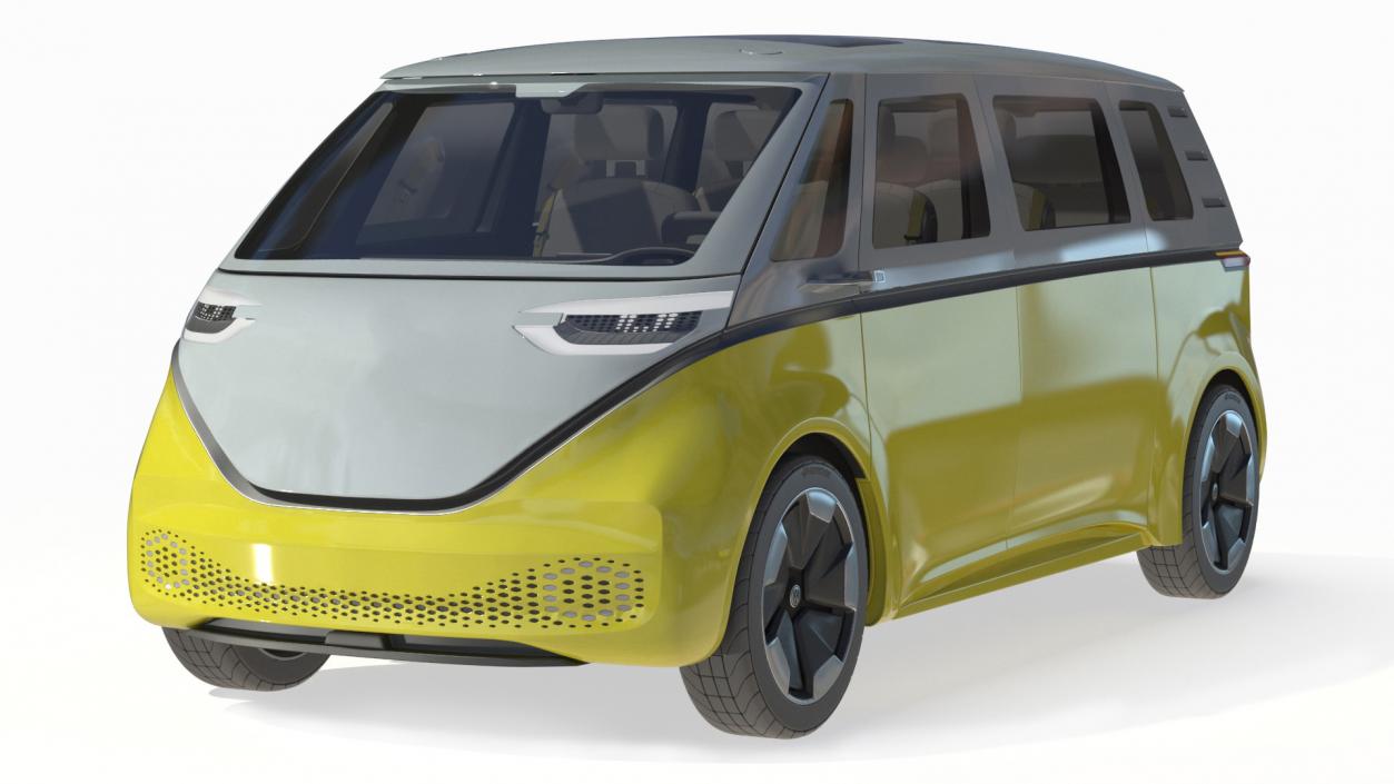 3D Electric Minivan