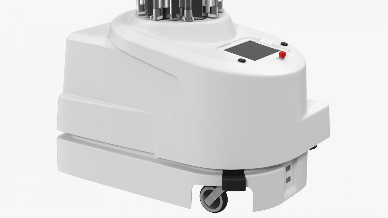 3D model UV Disinfection Robot Off