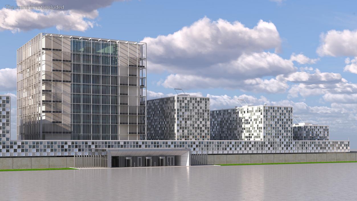 International Criminal Court Building 3D