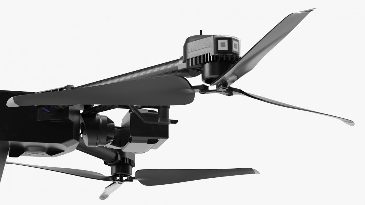 3D Autonomous Drone Skydio X2 Rigged model