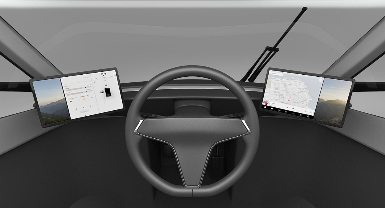 Tesla Pickup Electric Concept 3D model