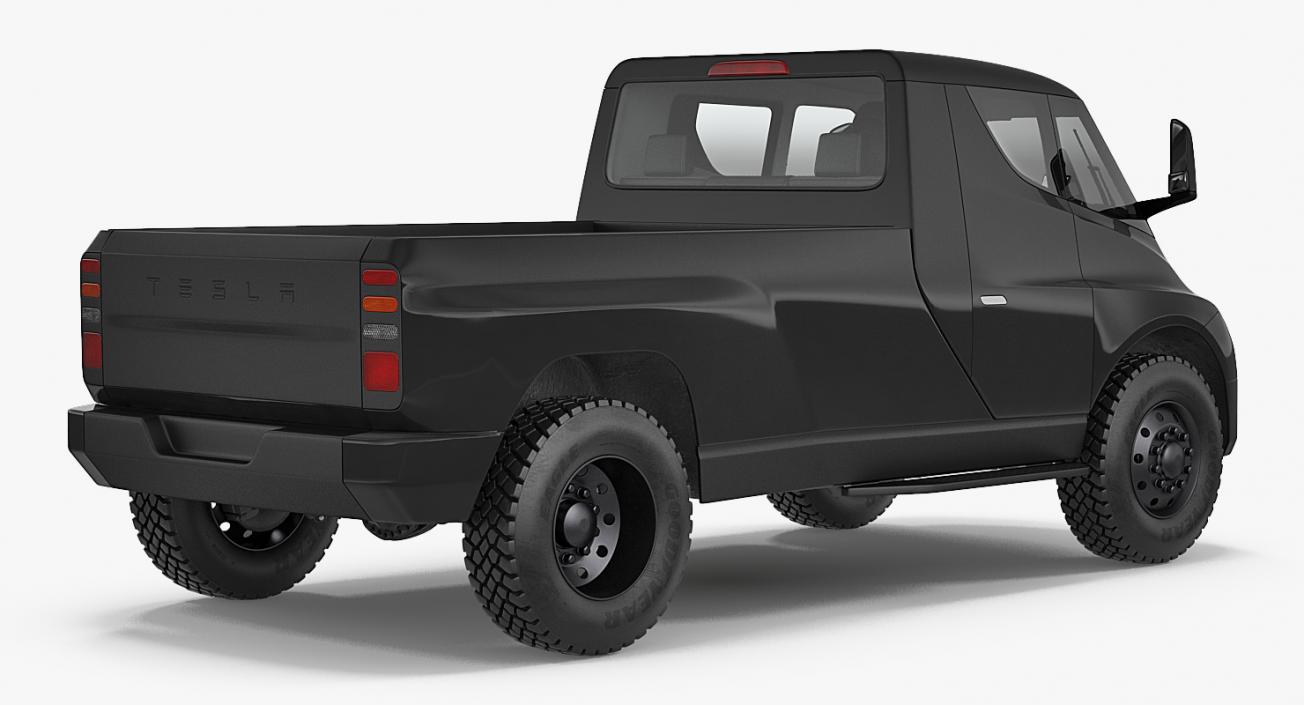 Tesla Pickup Electric Concept 3D model