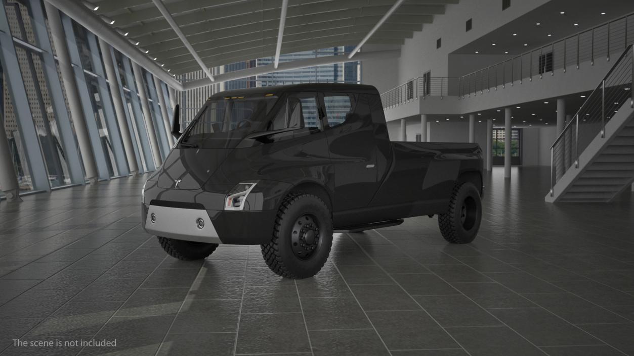 Tesla Pickup Electric Concept 3D model