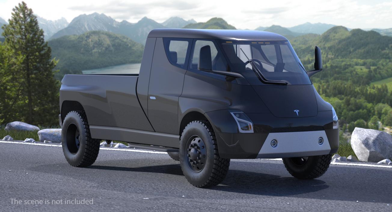 Tesla Pickup Electric Concept 3D model