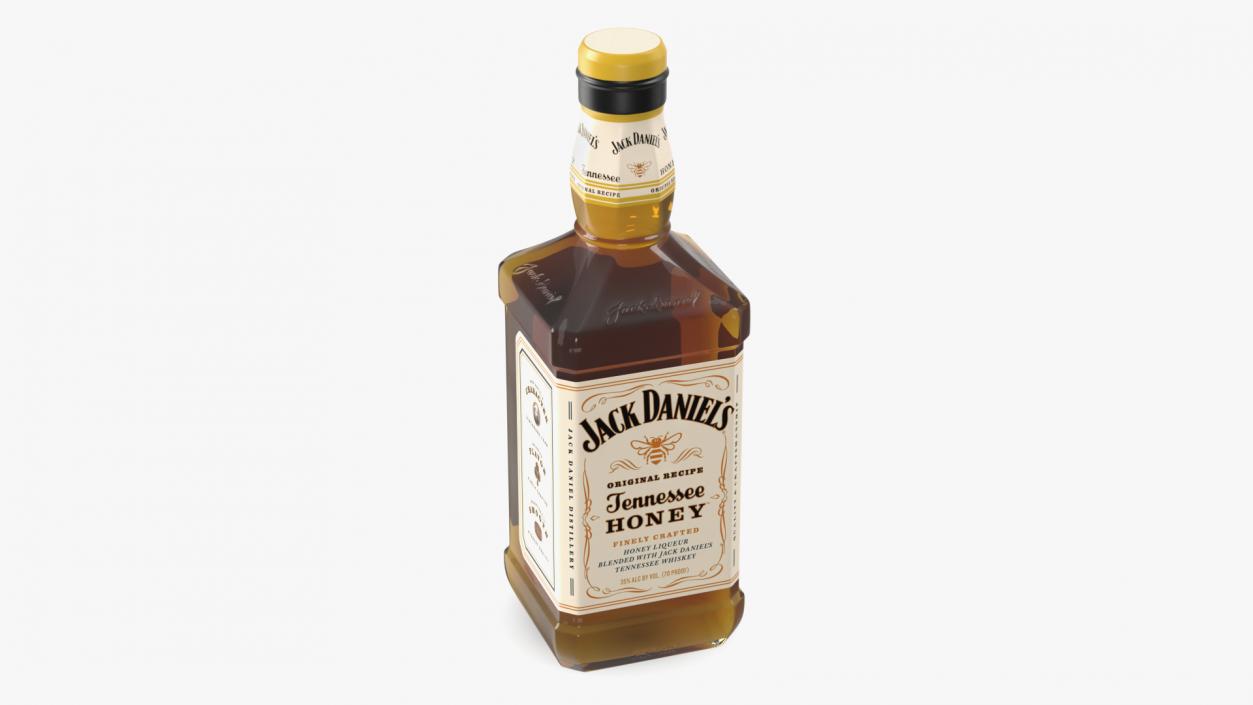 3D Jack Daniels Tennessee Honey Whiskey