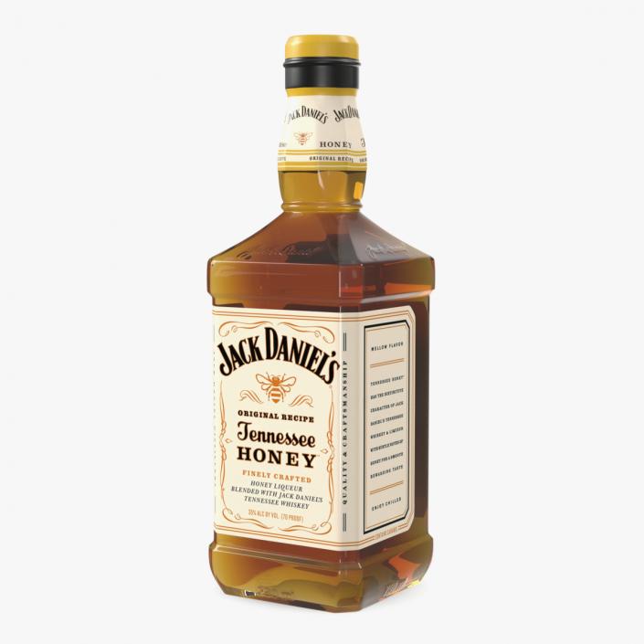 3D Jack Daniels Tennessee Honey Whiskey