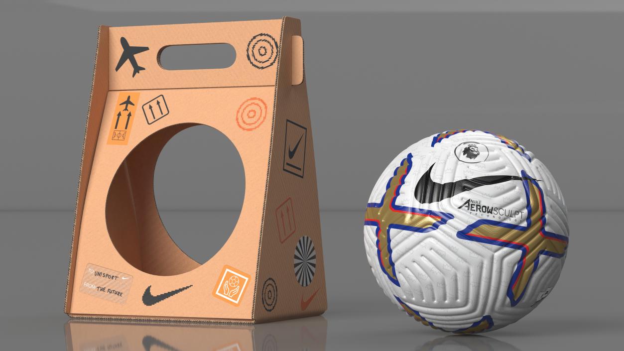 Packed Premier League 2022-23 Nike Flight Match Ball 3D