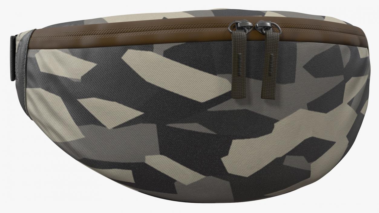 Small Hip Pack Camo 3D model