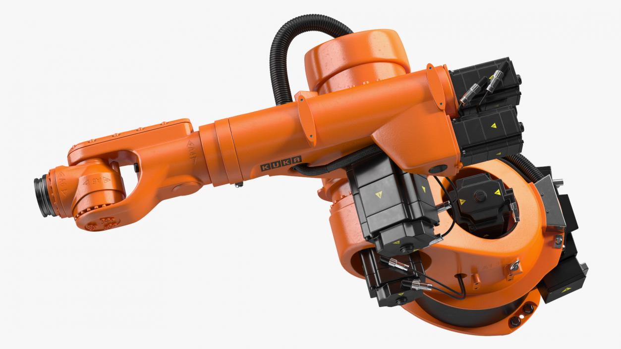 3D model Kuka Industrial Robot Arm KR 30-3 Rigged