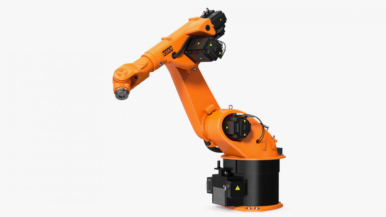 3D model Kuka Industrial Robot Arm KR 30-3 Rigged