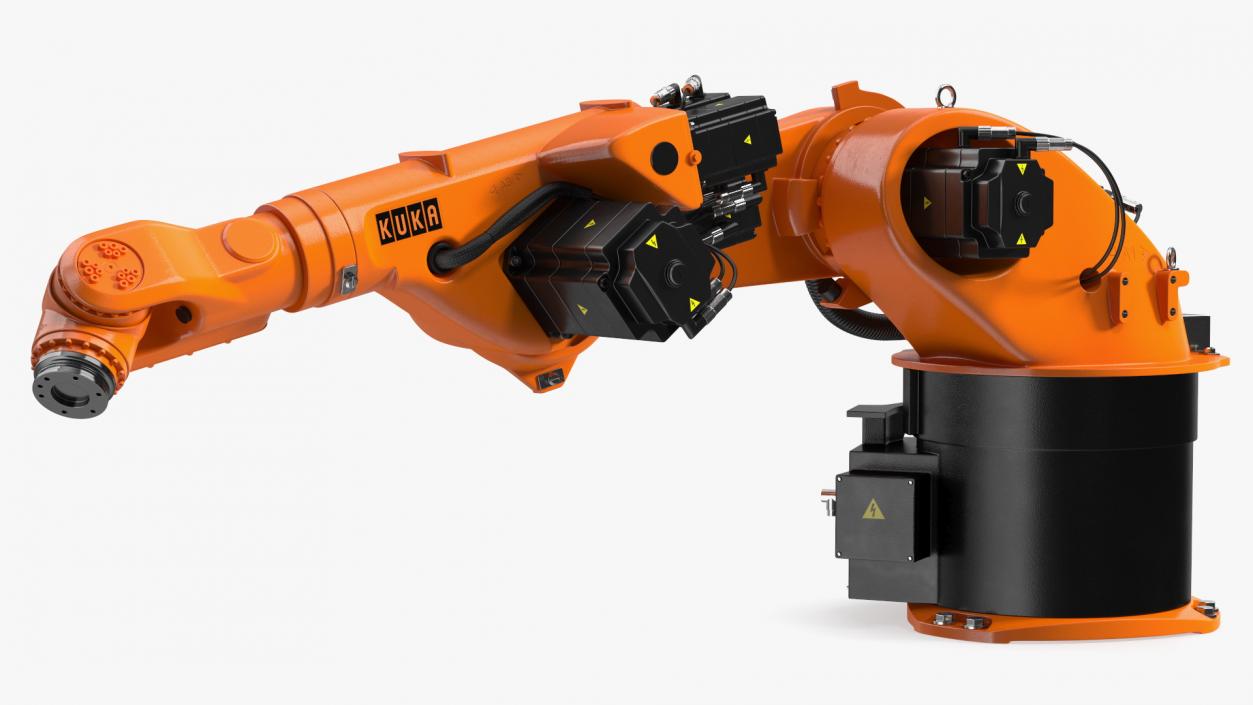 3D model Kuka Industrial Robot Arm KR 30-3 Rigged