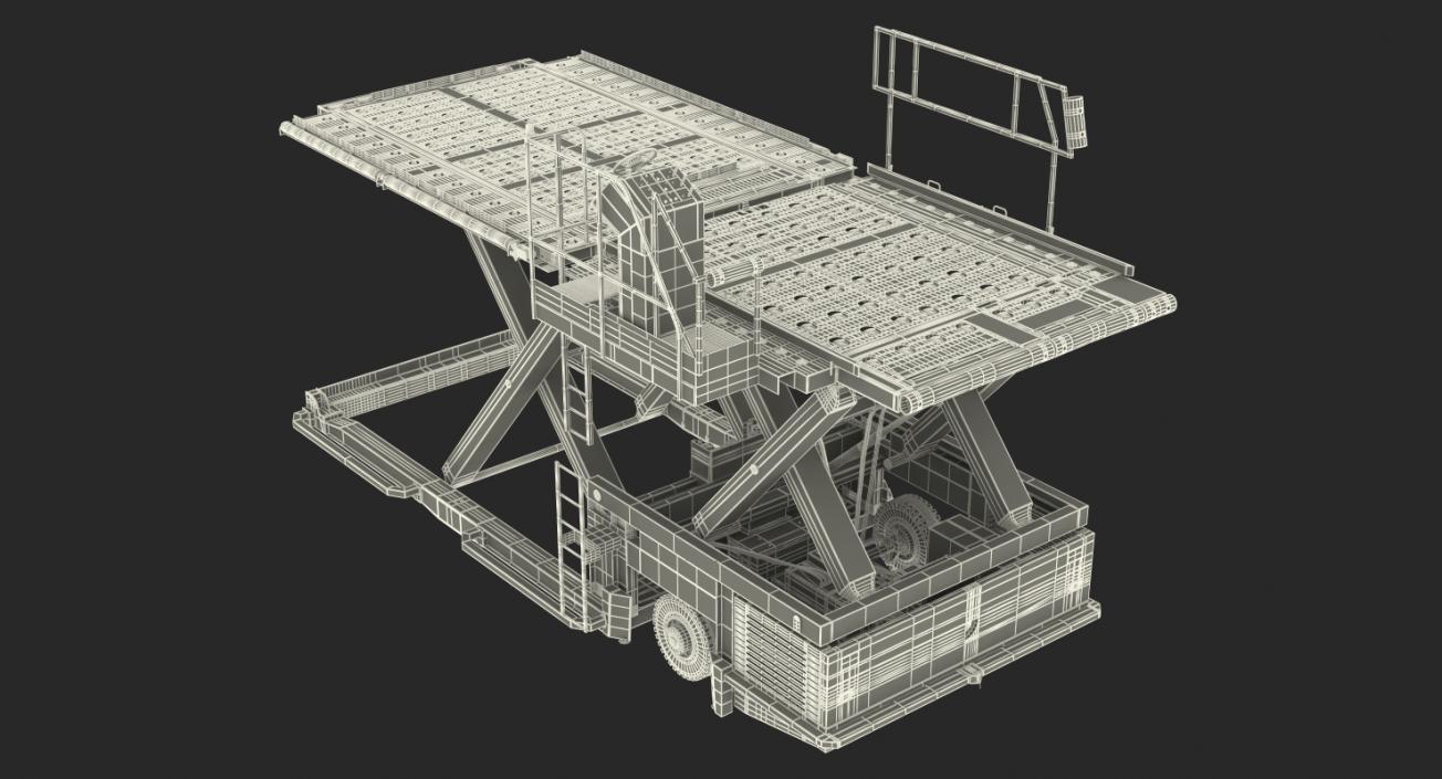 3D model Lower Deck Loader Commander 15