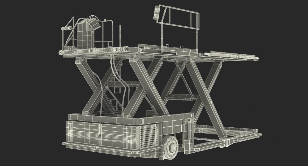 3D model Lower Deck Loader Commander 15