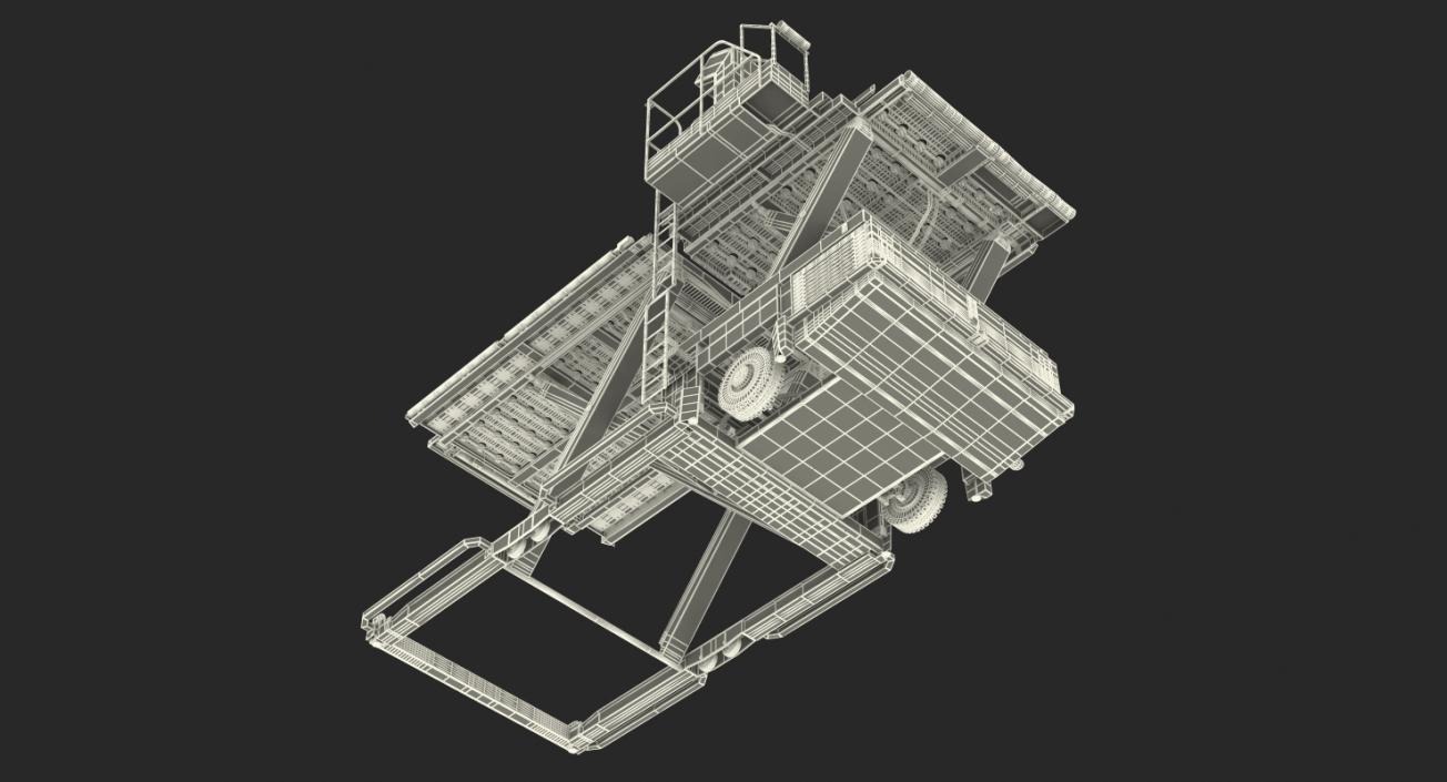 3D model Lower Deck Loader Commander 15