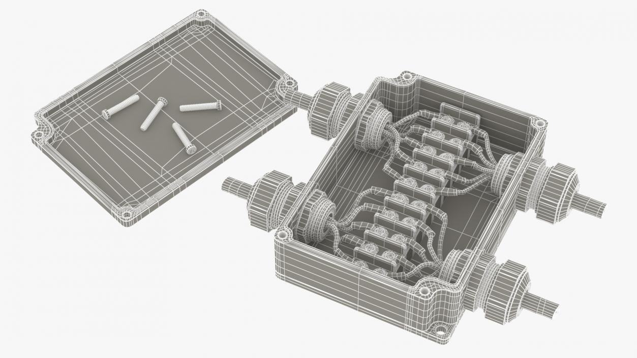 3D model Junction Boxes Collection