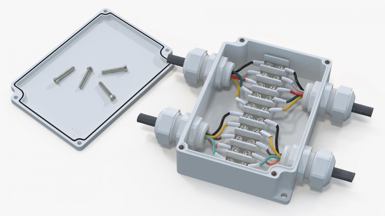 3D model Junction Boxes Collection