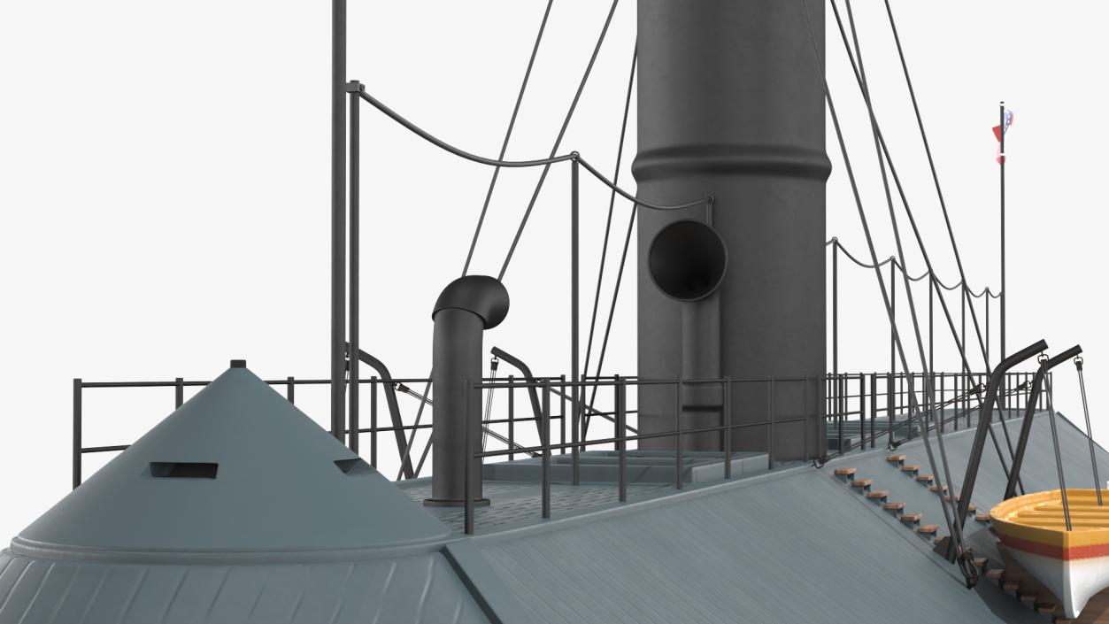 CSS Virginia 2 3D model