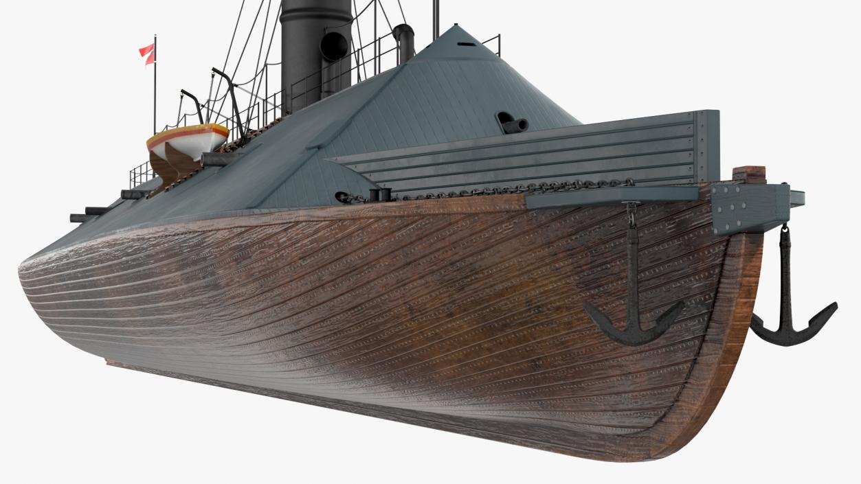 CSS Virginia 2 3D model