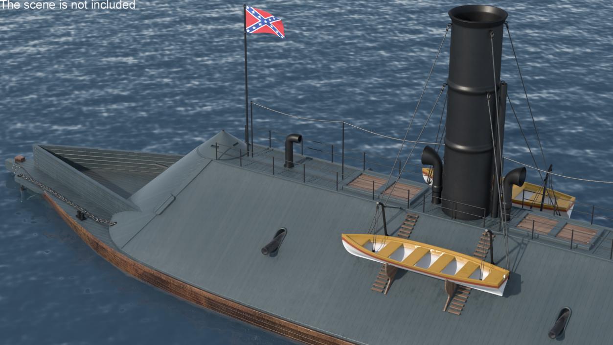 CSS Virginia 2 3D model