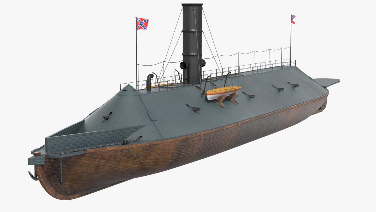 CSS Virginia 2 3D model