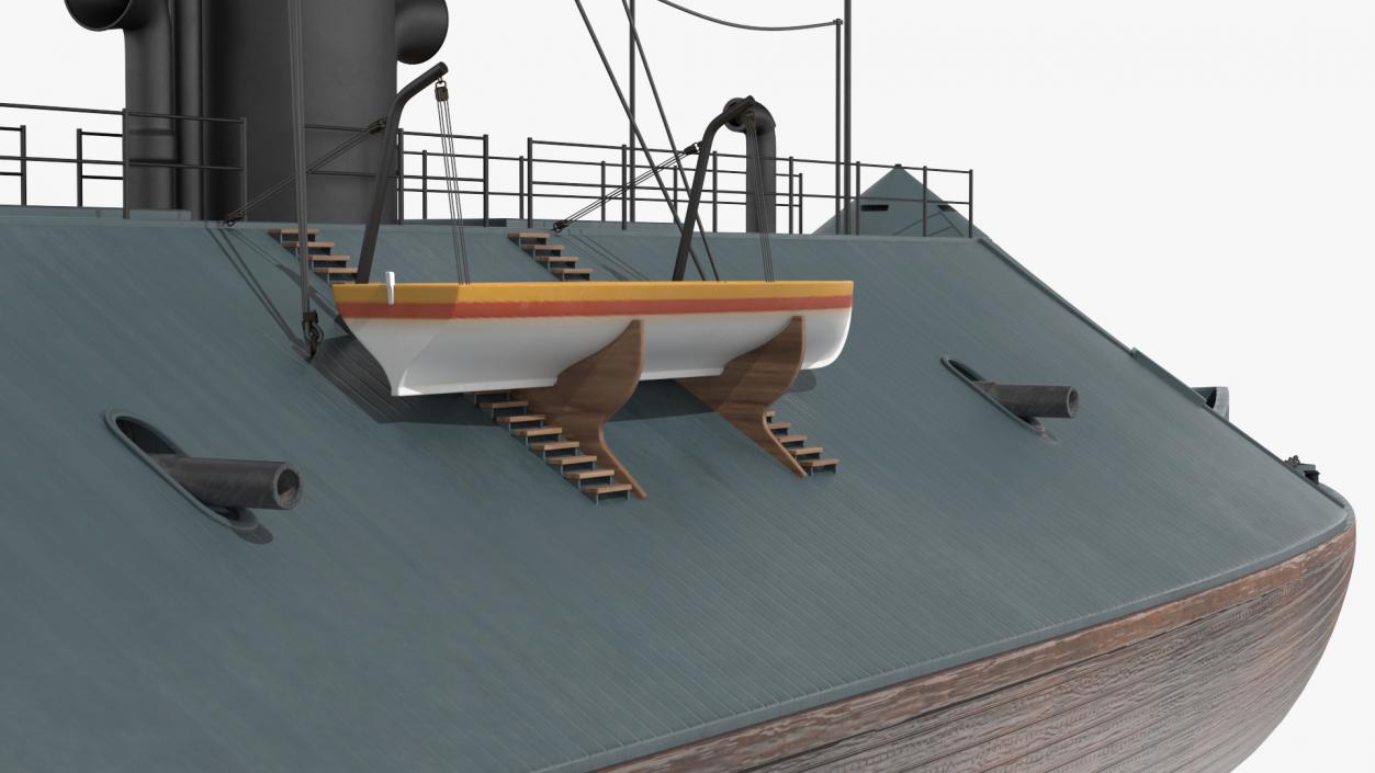 CSS Virginia 2 3D model