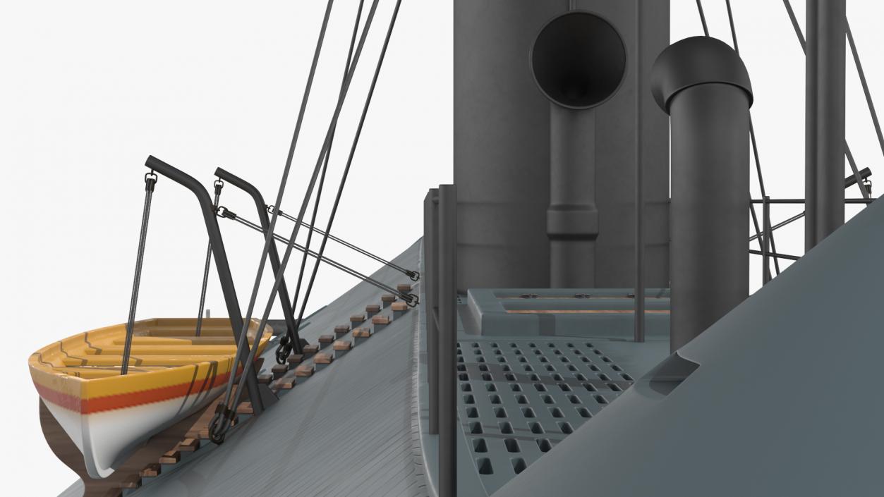 CSS Virginia 2 3D model