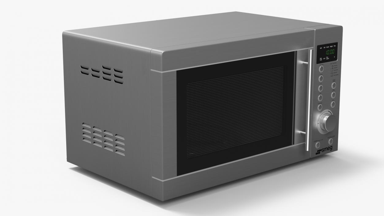 Smeg Microwave Oven 3D model