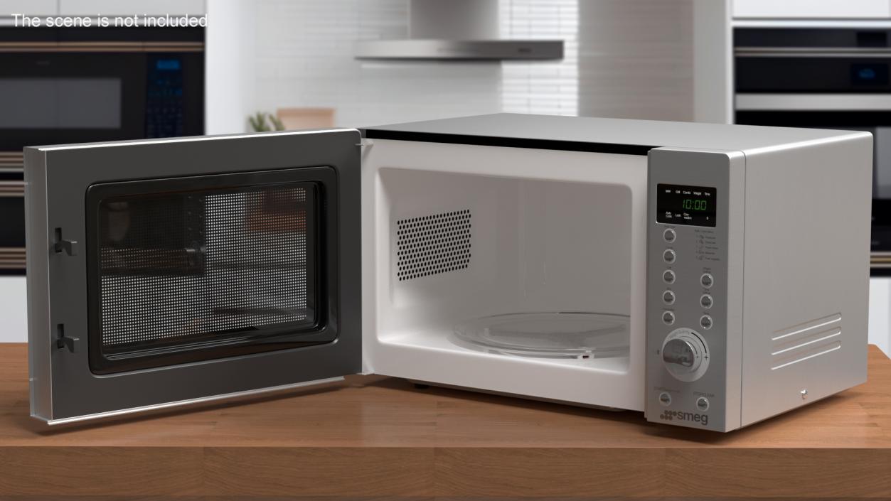 Smeg Microwave Oven 3D model