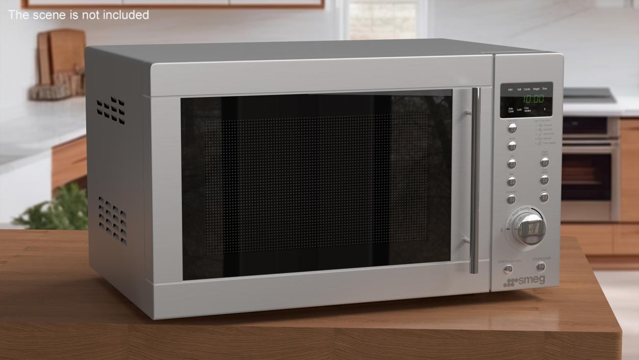 Smeg Microwave Oven 3D model