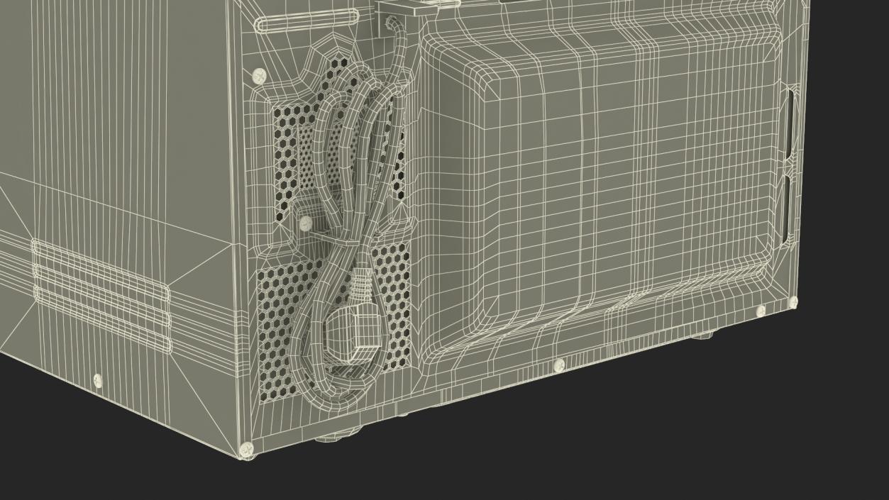 Smeg Microwave Oven 3D model