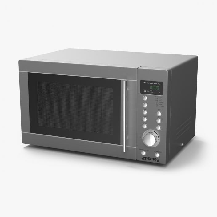 Smeg Microwave Oven 3D model